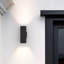 Applique murale d'extérieur à 2 lumières Alvisa avec aluminium-855703246-861301087-1055977272