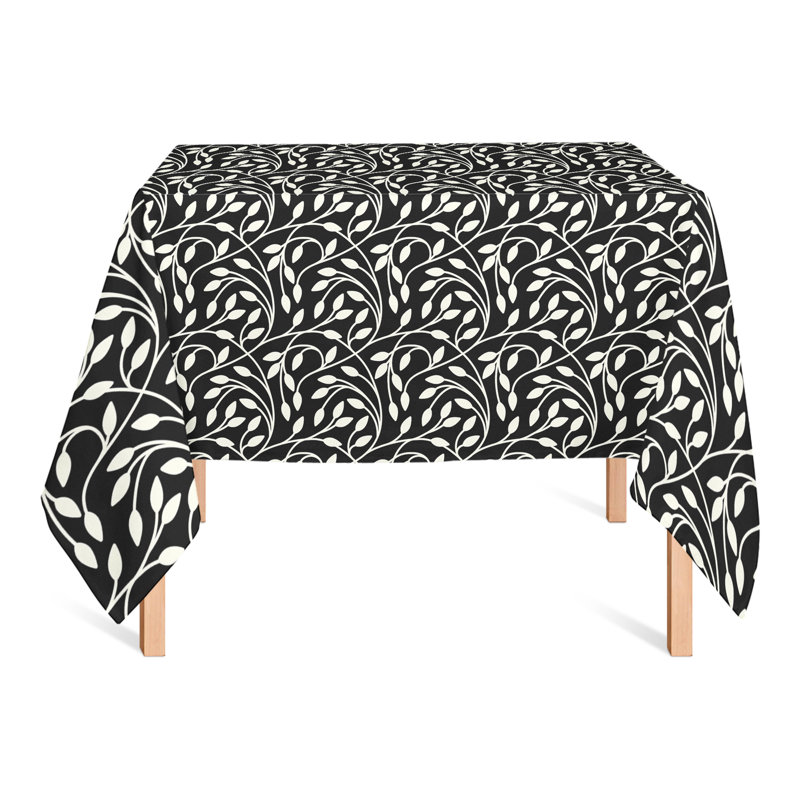 Nappe Circle Vine Red 2, Noir