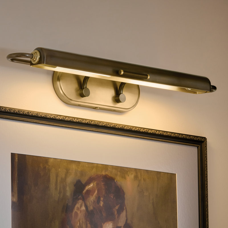 Applique murale 2 lumières 29,25 po Caillier en bronze laqué Caillier, H 4,75 po x l 29,25 po x P 7 po, Bronze laqué