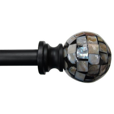 Adjustable Single Curtain Rod