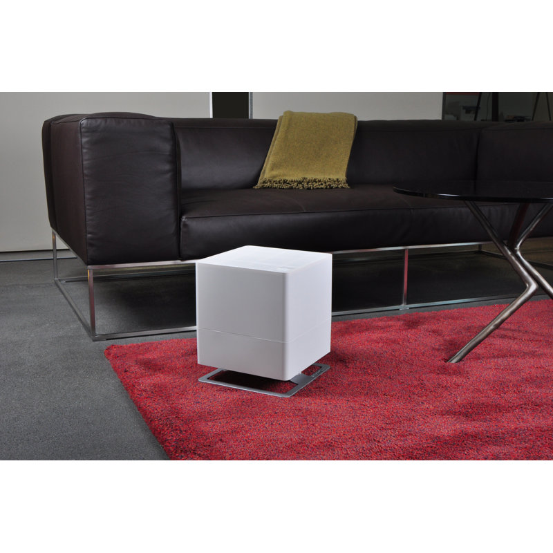 Stadler Form Oskar Humidifier, Energy-Saving, Evaporator with Automatic Switch-off, White, 29cm H x 25cm W x 25cm D