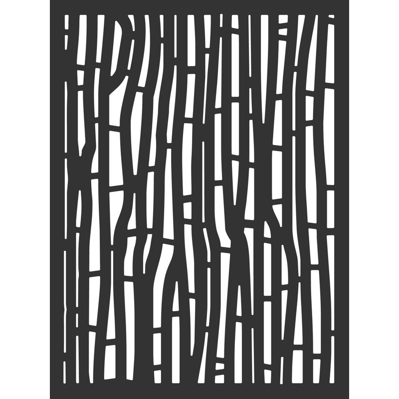 Paravent en bois Hana de 4 pi x l 3 pi