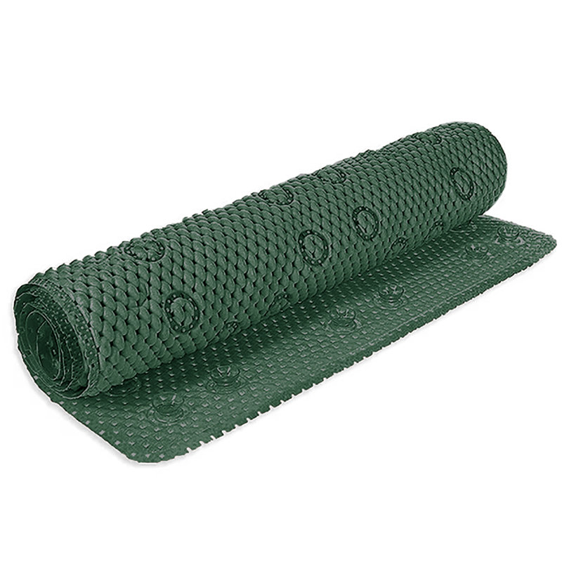 Aalasia Foam Non-Slip Shower Mat, Hunter Green