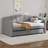 Upholstered Daybed Twin Size With Two Drawers-112715751