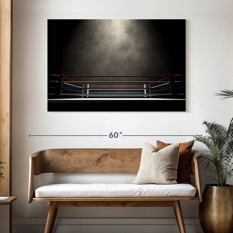 Sireci Dark Boxing Ring, 32" H x 48" W