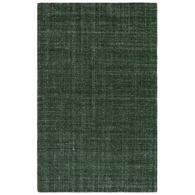 Abstract Hand Tufted Performance Solid Color Indoor Rug