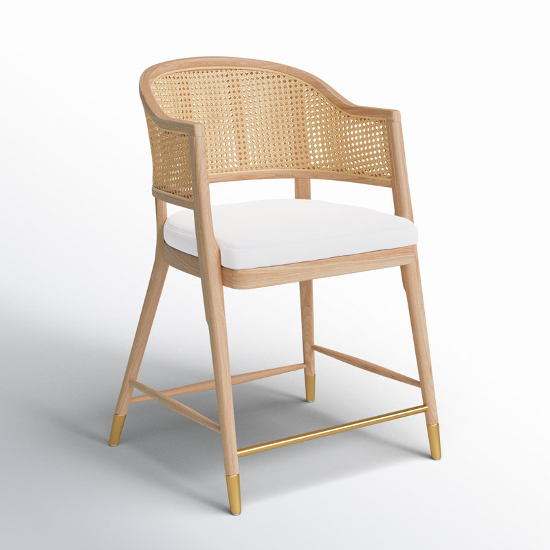  Godfrey 23" Counter stool, Natural, Counter Stool (22.91” Seat Height)
