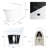 Compact Dual Flush Toilet With Self-Cleaning Wand, Foot Sensor Flush, White Night , Knob Control, Cold Water Wash, Strong Soft Close, , Immaculate Smart 1/1.28 ,