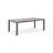 Ajha Rectangular Metal Extendable Outdoor Dining Table , 82'' in. W 39.25'' in. D-1565809120-1554354654