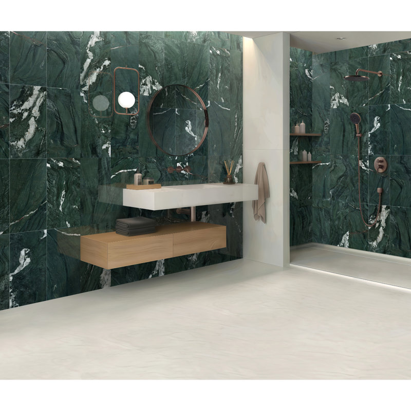 Carreaux de marbre naturels authentiques Elmira de 24 po x 12 po pour le mur et le sol du hall d'entrée, style luxueux, options de décoration bricolage, véritable diamant de salle de bain précieux, variation de motif