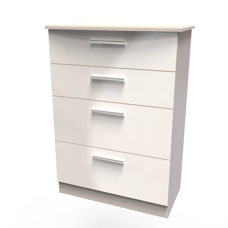 Bisceglia 77cm W 4 - Drawer Chest of Drawers