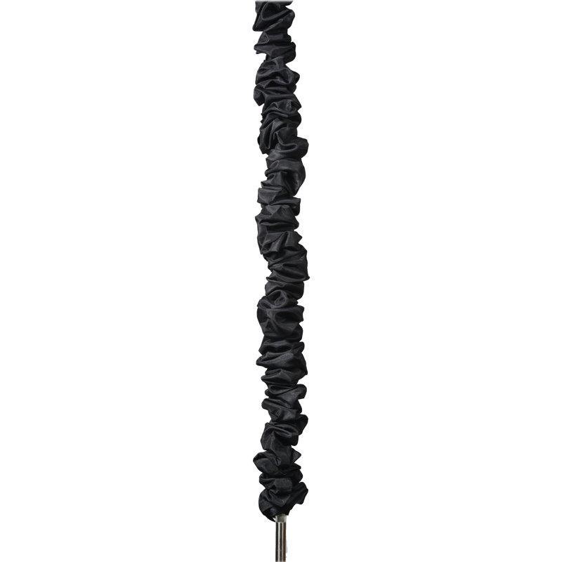 Housse pour cordon Markiewicz, H 60 po x l 2,5 po x P 2,5 po, Noir mat