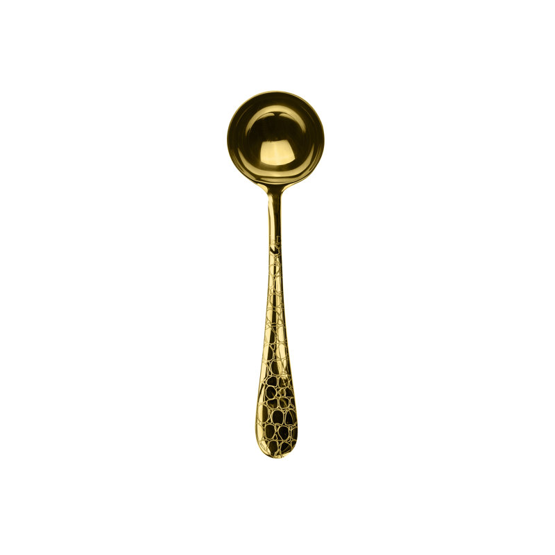 Coccodrillo Stainless Steel Ladle, Oro