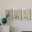 «Botanical Array I», ensemble de 3 impressions sur toile encadrées-1436849650-1436849550