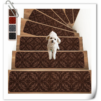 Tapis d'escalier texturé antidérapant