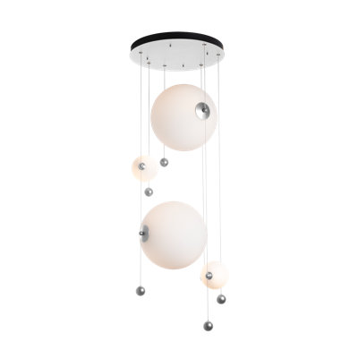 Luminaire suspendu sphère à DEL 4 lumières Abacus