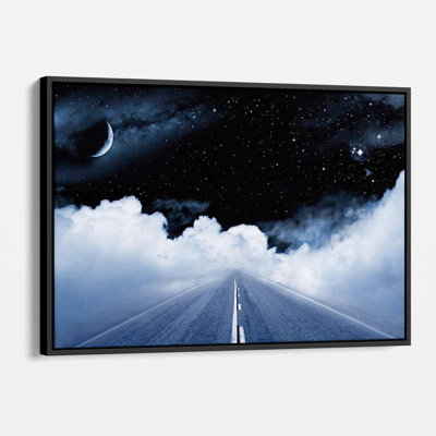 " Black Life Road " Painting Print