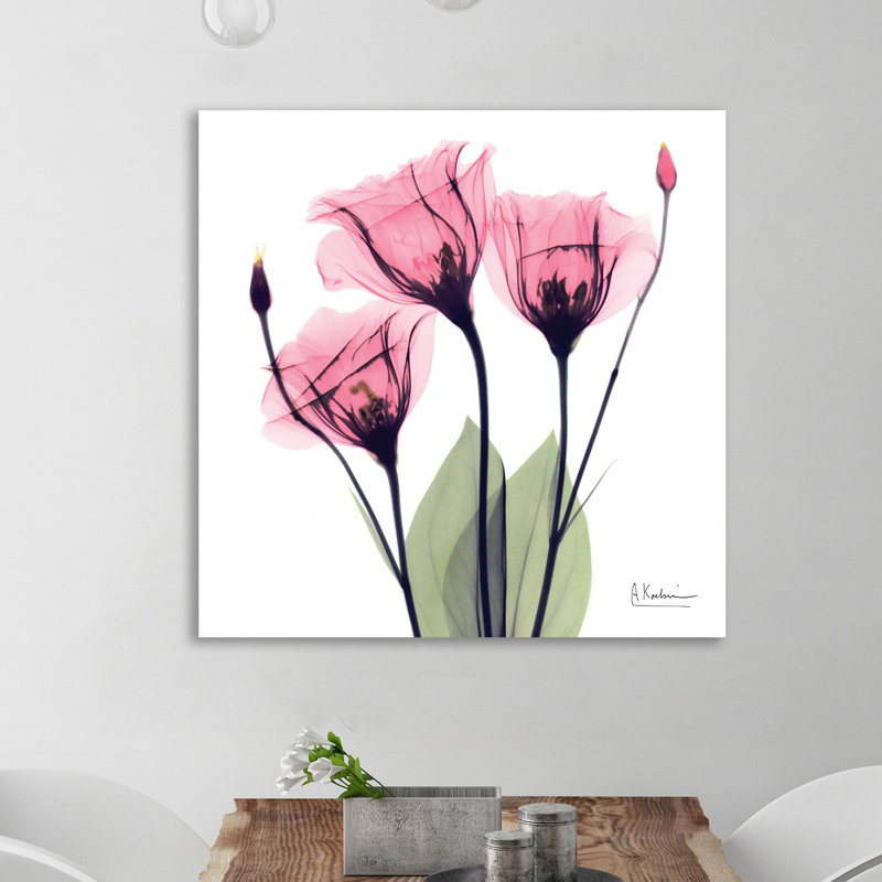 Gentian Faith - impression sur toile tendue, H 18 po x l 18 po