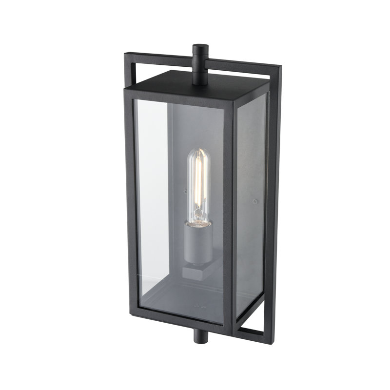Applique murale d'extérieur 1 lumière 15,7 po Davao