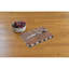 Planche à fromage rectangulaire en bois d'acacia