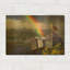«Mailboxes» par Chris Vest, art mural en métal doré, 16 po x 12 po-1586606529