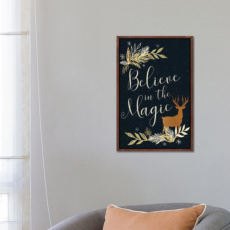 Let It Shimmer by Sarah Callis - Gallery-Wrapped Canvas Giclée on Canvas, 66.04 cm H x 45.72 cm W, Classic Wood Framed