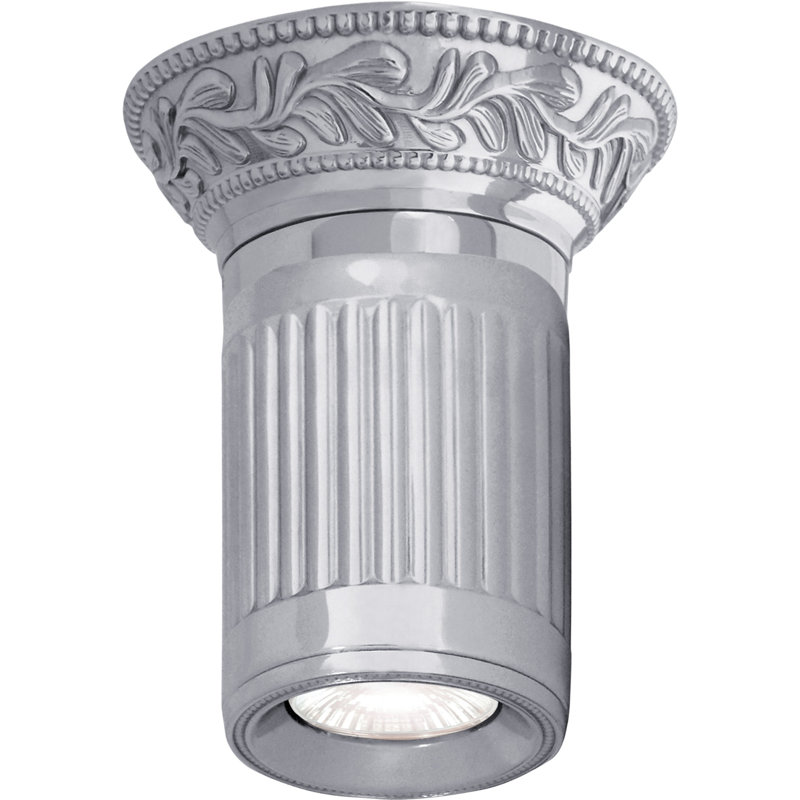Escanaba LED Semi Flush Mount, Bright Chrome