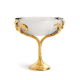 Fern Handmade 24k Gold Plated Dessert Bowl