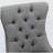 Tufted Solid Wood Contemporary Flax Upholstered Linen Dining Chair with Wood Legs Nailhead Trim 2-Pcs Set-2091873316-2091873314