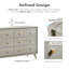 Commode 6 tiroirs Dvorak