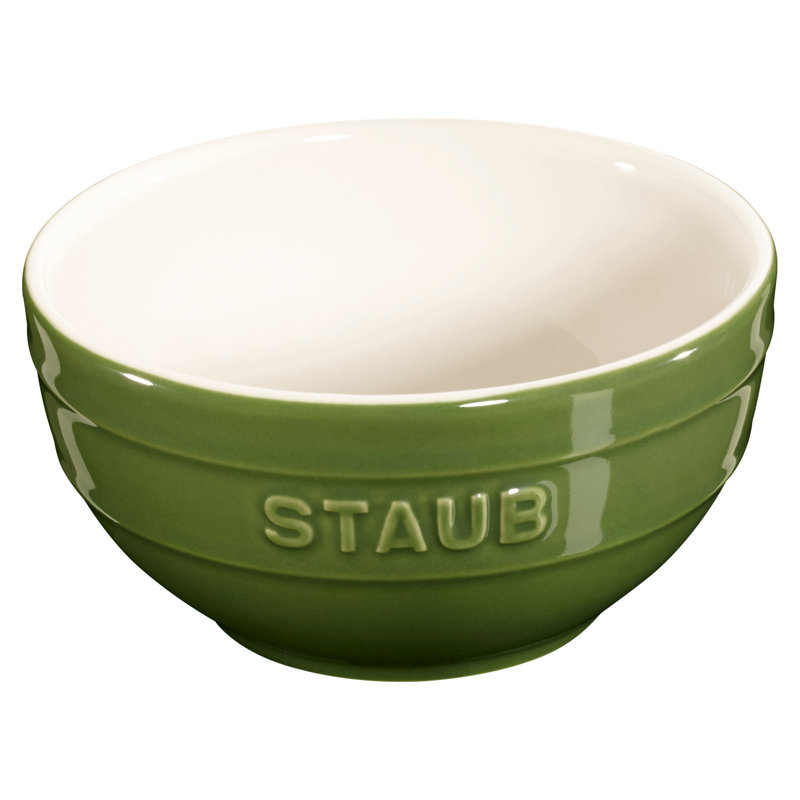 Staub Ceramic 6.73-inch Large Mixing Bowl, 4.5-inch, Cherry