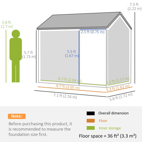Dimensions du produit