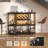 Minjae 47.5" Wine Bottle & Glass Rack, Bar Cabinet with LED Lights-414237620