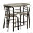 Volmer 3 - Piece Bistro Dining Set-318780200