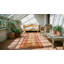 Light Color Casual Antique Indian Agra Wool Pile Hallway Runner Rug