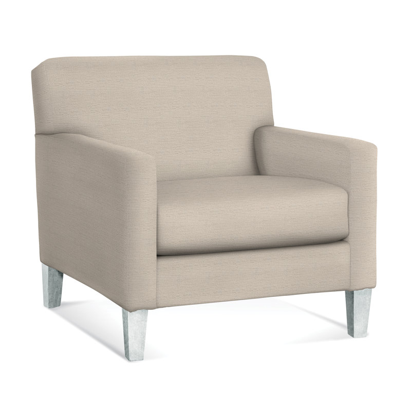 Tampa Armchair, White Sugar Performance; 0863-91, Frost White