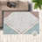 Soft Woven Area Rug, 100% Polyester, 31.5 x 55.1 inches | 740 g/m², Non-Slip Felt Dot Underside, Machine Washable | Low Pile Height: 0.16 inches, Perfect for Living Room, Bedroom, and Dining Areas-1042882559