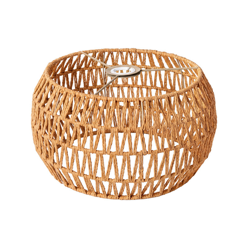 17cm H Iron Lamp Shade in Yellow