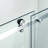 Frameless Single Sliding Shower Doors, 44-48" W X 76" H With 5/16" Clear Tempered Glass And Explosion-Proof Film-102630234