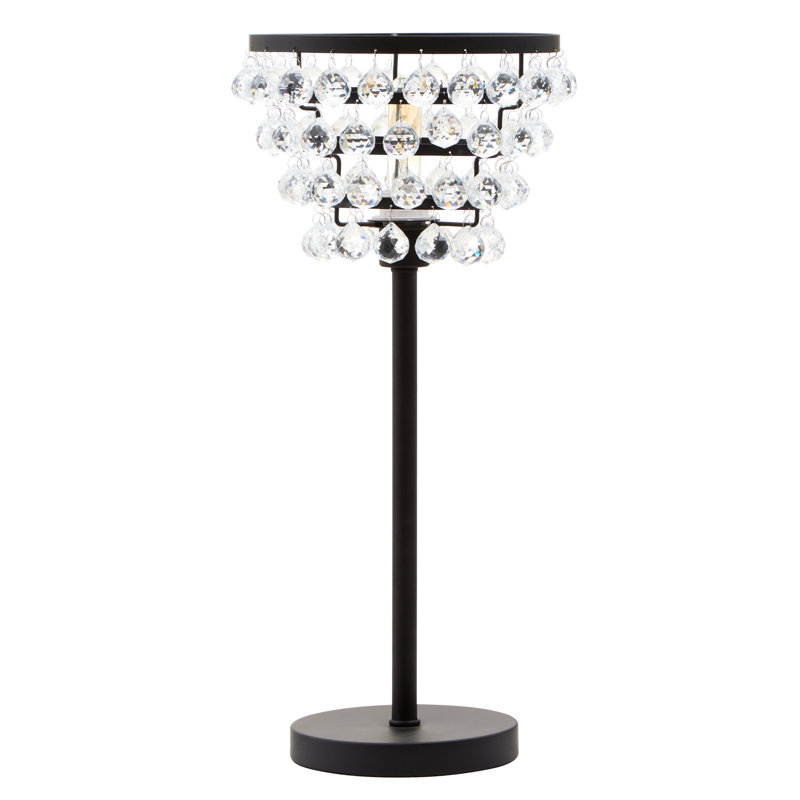 Metal Table Lamp, Black