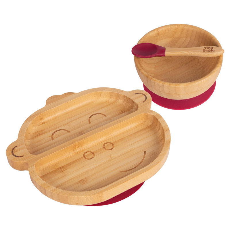 Piece Dinnerware Set, Red