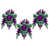 Turquoise / violet / vert est en rupture de stock