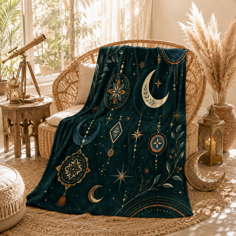 Couverture Boho Celestial