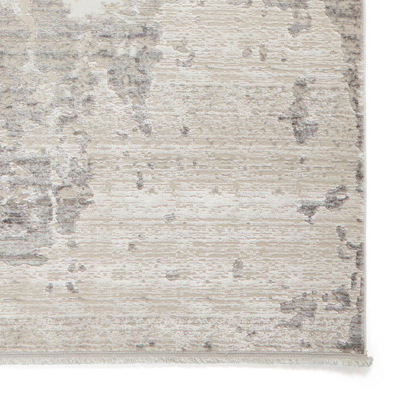 Mirage Daedra Machine Woven Grey Area Rug, Rectangle 200 x 290cm