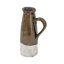 Pichet en terre cuite Candia 7 po x 5 po x 11 po brun Sienna