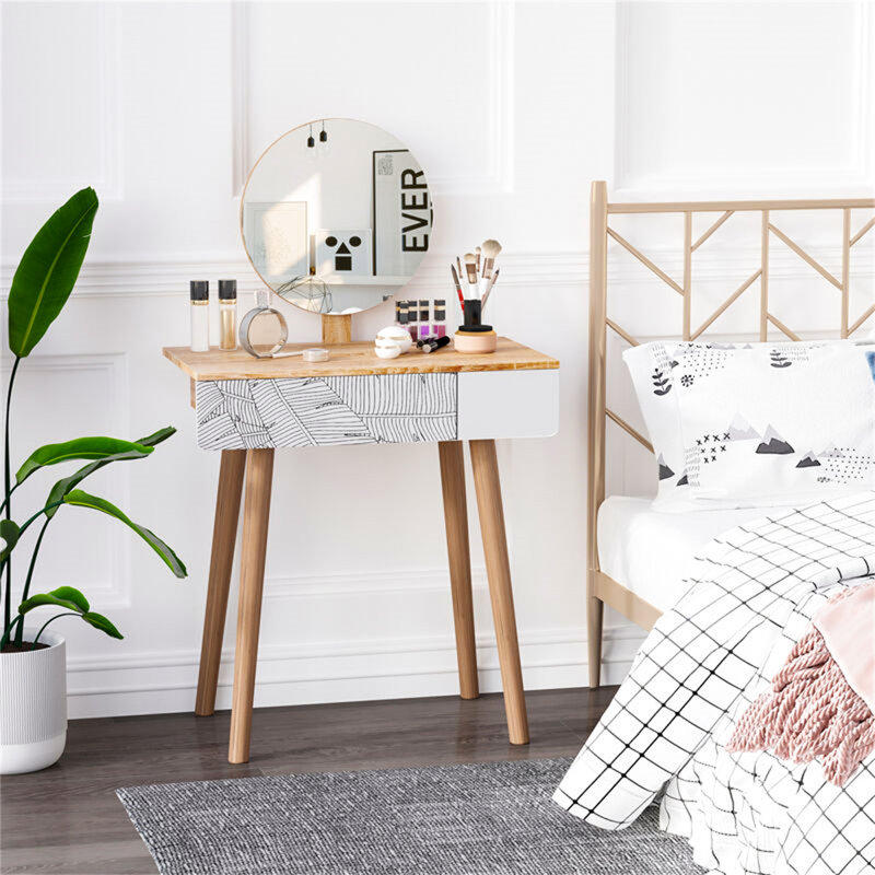 Tosha Dressing Table with Mirror