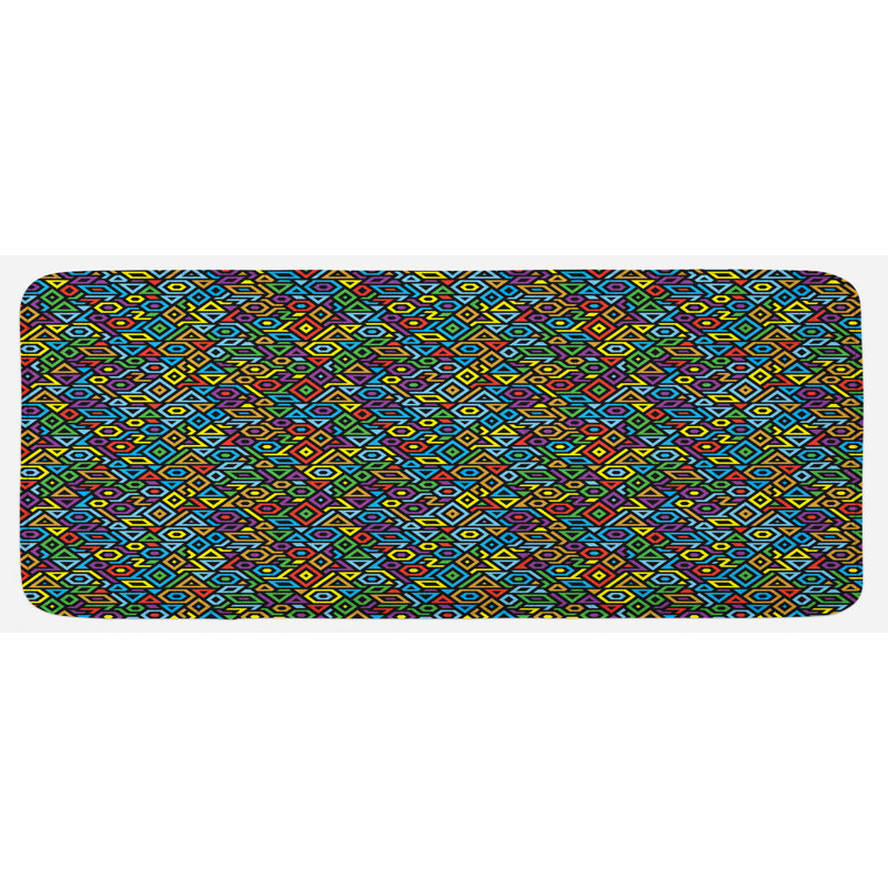 Modern & Contemporary Synthetic Kitchen Mat