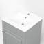Ensemble de meuble-lavabo simple 20 po avec plateau en céramique-253644473