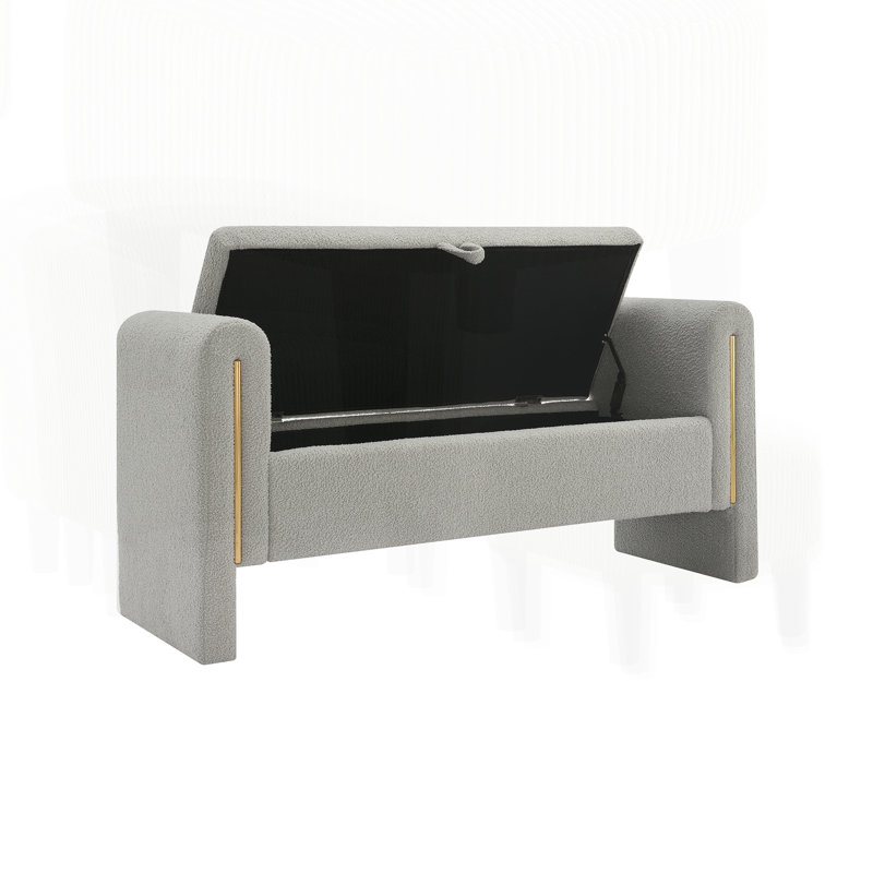Banc de bout Modern, Gris