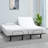12'' GreenTea Gel Memory Foam Mattress with Adjustable Bed-1479581412
